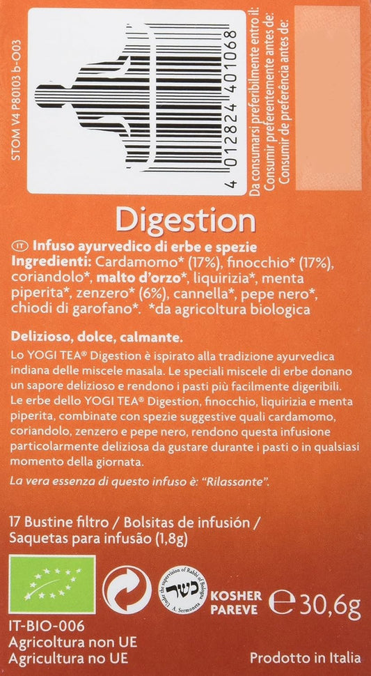 Yogi Tea Digestión 17 Bolsitas