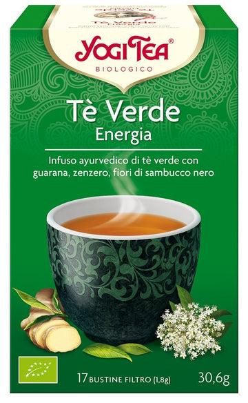 Yogi Tea Energía Té Verde 17 Bolsitas