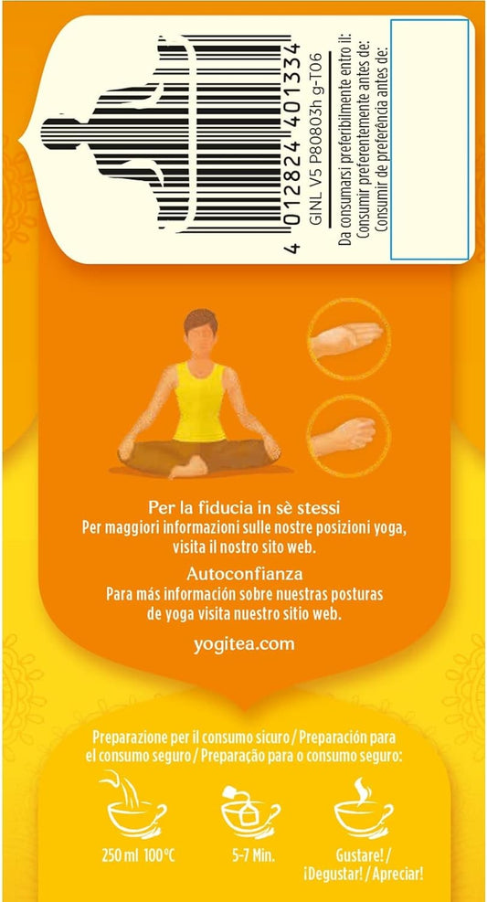 Yogi Tea Jengibre Y Limón 17 Bolsitas