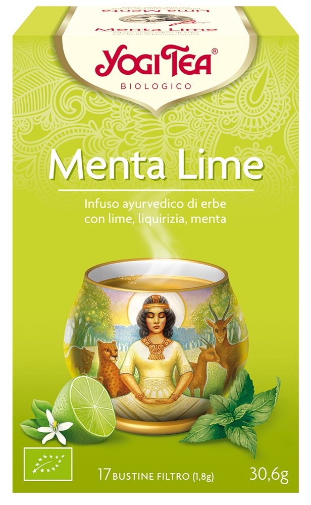 Yogi Tea Menta y Lima 17 Bolsitas