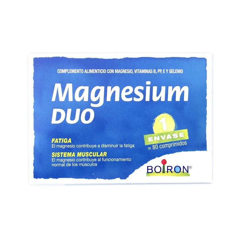 MAGNESIUM DUO 80 Comprimidos Boiron