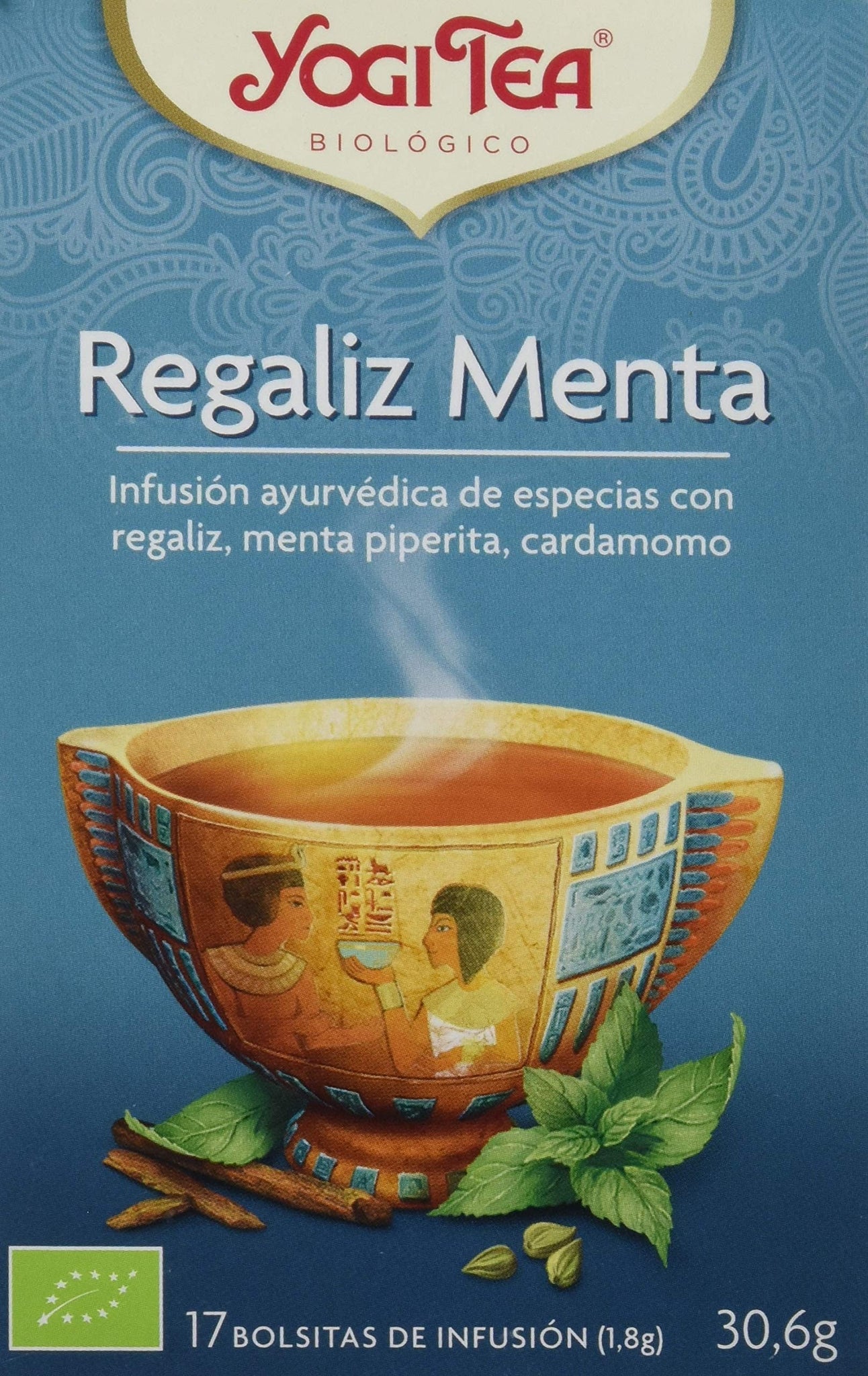 Yogi Tea Regaliz y Menta 17 Bolsitas