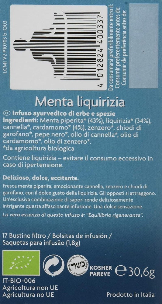 Yogi Tea Regaliz y Menta 17 Bolsitas