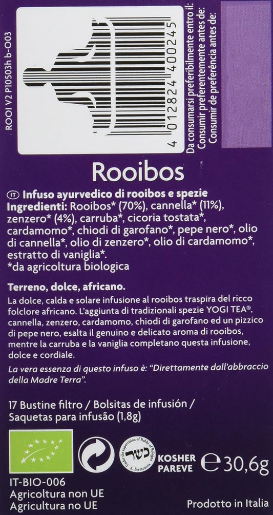 Yogi Tea Rooibos 17 Bolsitas