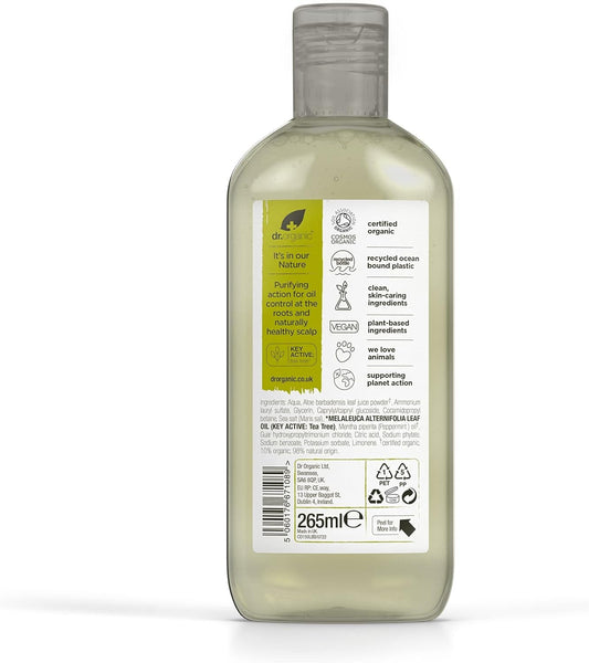Dr. Organic Champú de Árbol de Té 265 ml