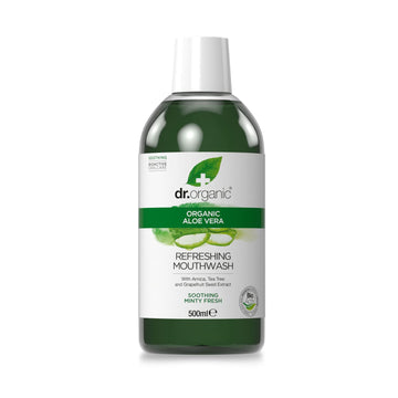Dr. Organic Enjuague Bucal de Aloe Vera 500 ml
