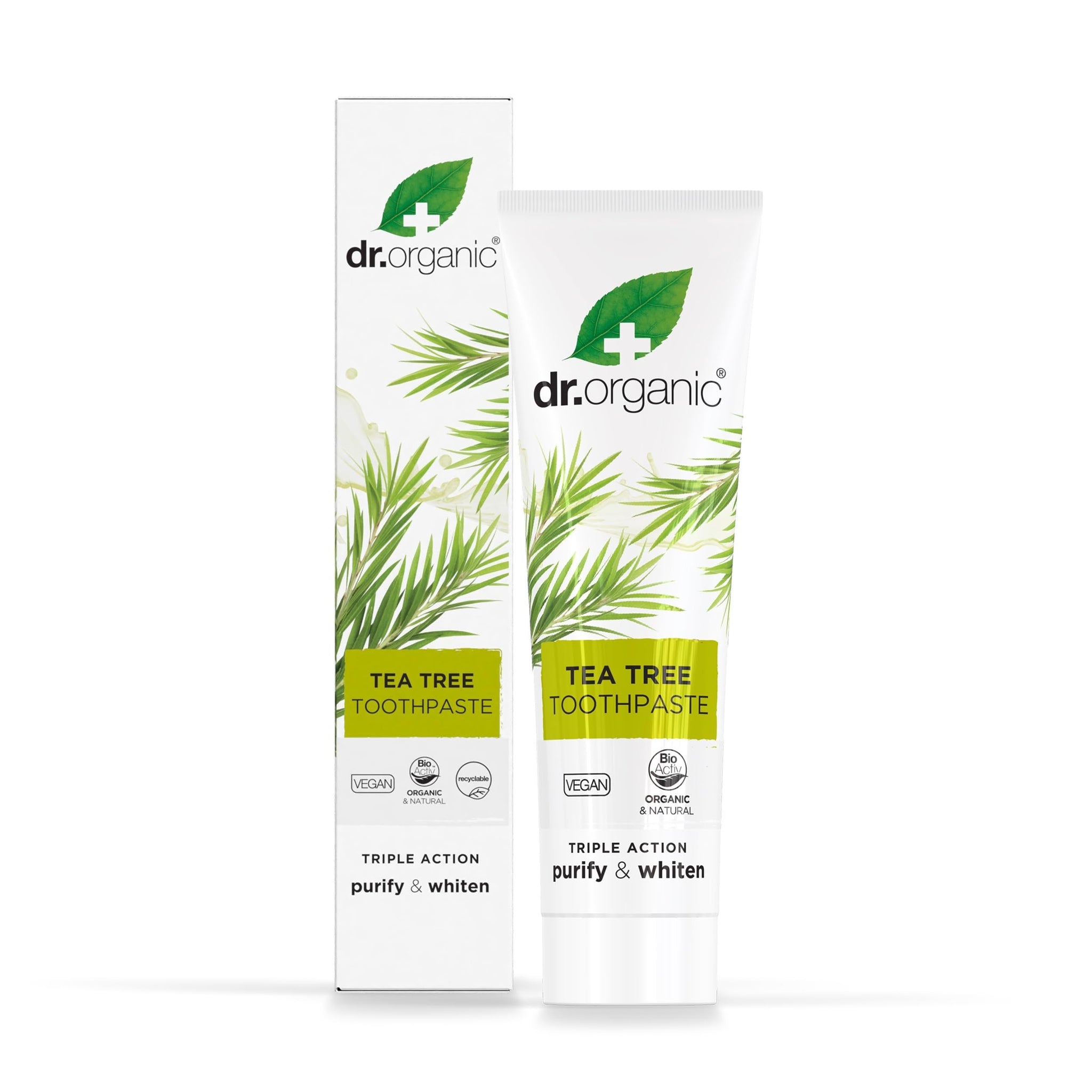 Dr. Organic Pasta de Dientes de Árbol de Té 100 ml