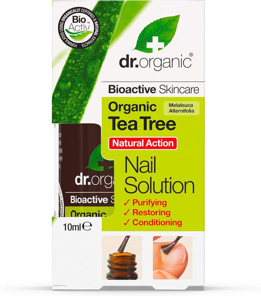 Dr. Organic Solución Para Uñas de Árbol de Té 10 ml