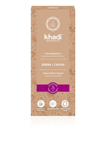Khadi Henna Cassia-Neutra 100% Pura Khadi 100 g