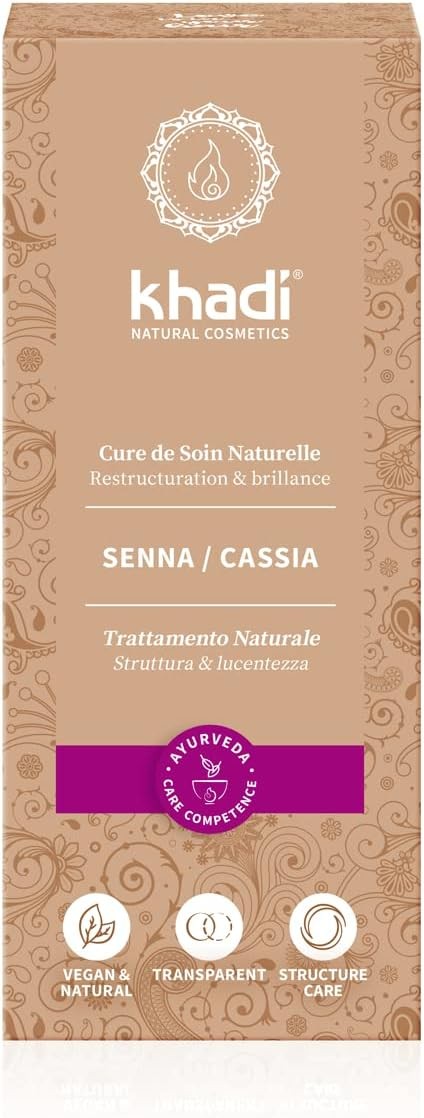 Khadi Henna Cassia-Neutra 100% Pura Khadi 100 g