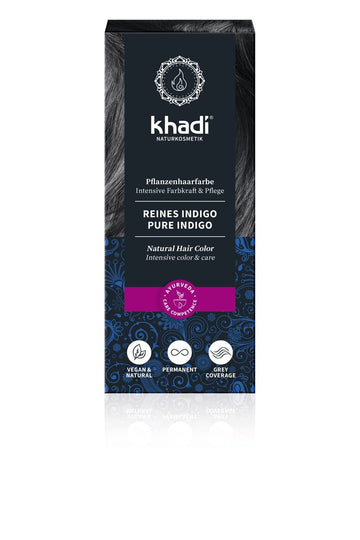 Khadi Indigo 100% Puro Y Natural Khadi 100 g