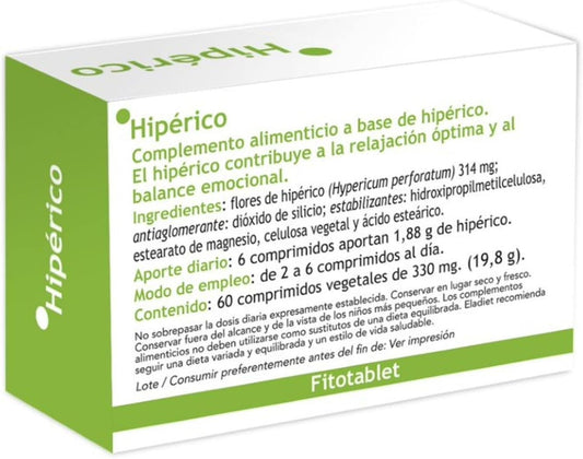Eladiet Hipérico Fitotablet 60 Comprimidos