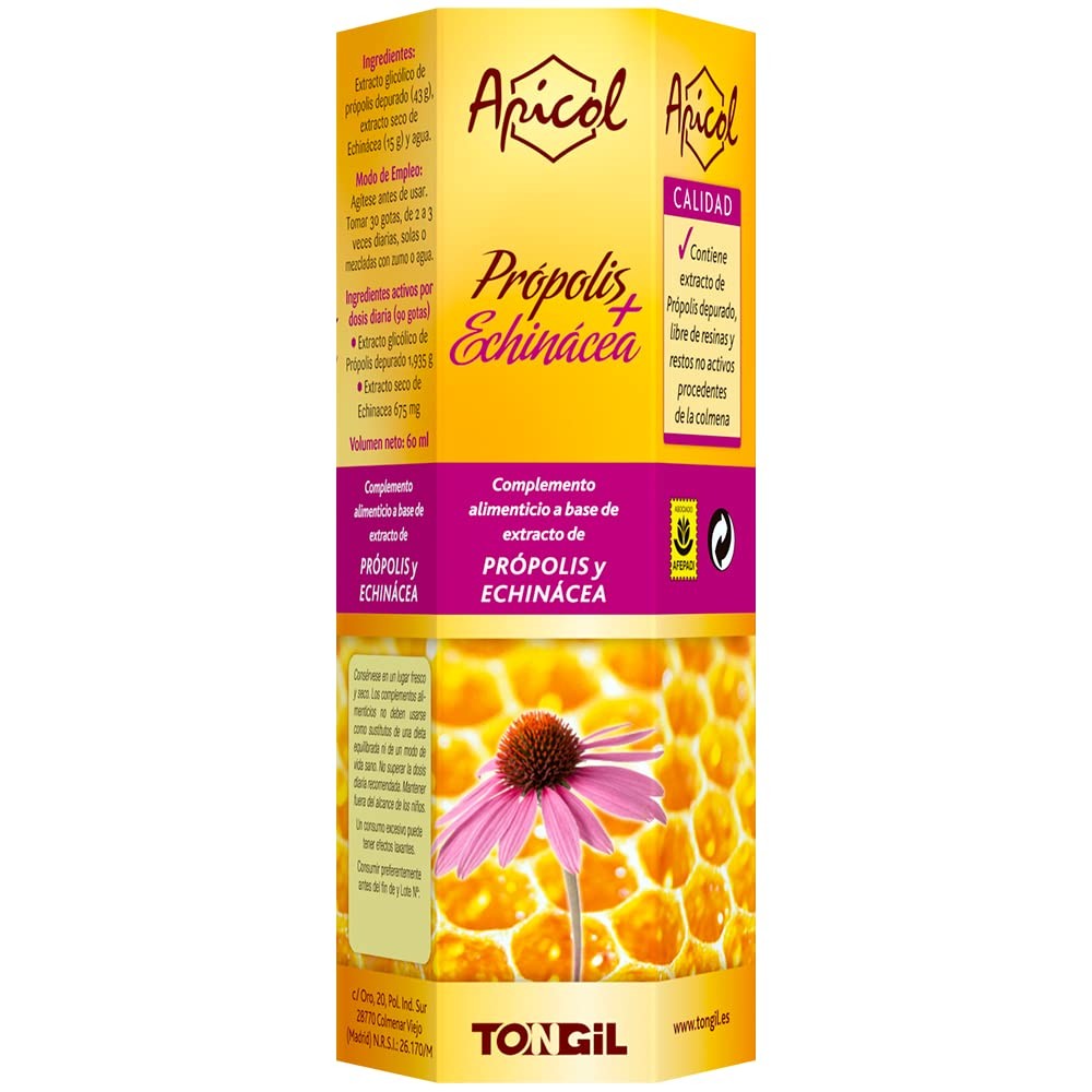 Tongil Apicol Extracto Própolis Y Equinácea 60 ml