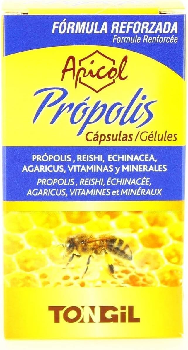 Tongil Apicol Própolis 40 Cápsulas Vegetales