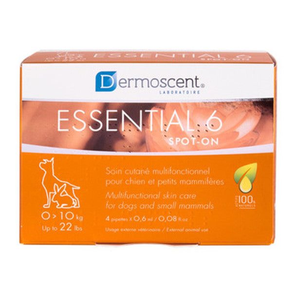 Dermoscent Essential 6 Suplemento para Perros 4 pipetas de 0,6ml