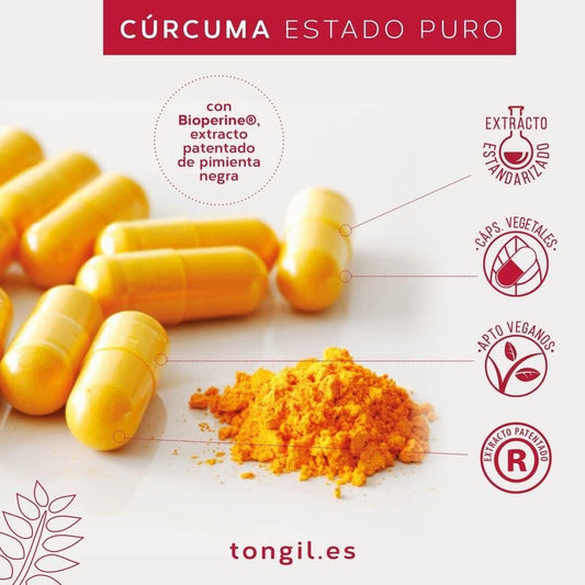 Tongil Estado Puro Cúrcuma 80 Cápsulas