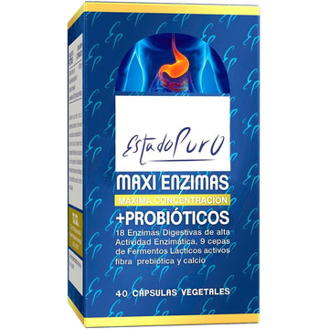 Tongil Estado Puro Maxi Enzimas Con Probioticos 40 Vcaps