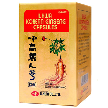 Tongil Ginseng Tarro IL Hwa 100 Cápsulas