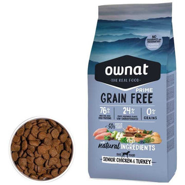 Ownat Prime Canine Senior Grain-Free Chicken Turkey 12kg