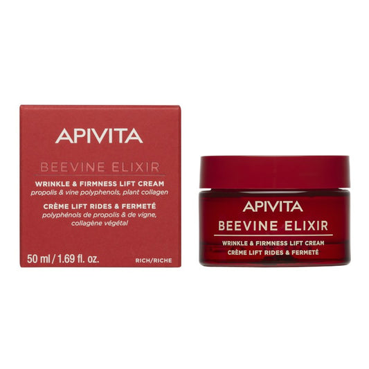 Apivita Beevine Elixir Cream Lift Wrinkles &amp; Firmness Rich Texture 50ml