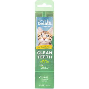 Tropiclean Gel Dental Menta Sin Cepillado Gato 59ml