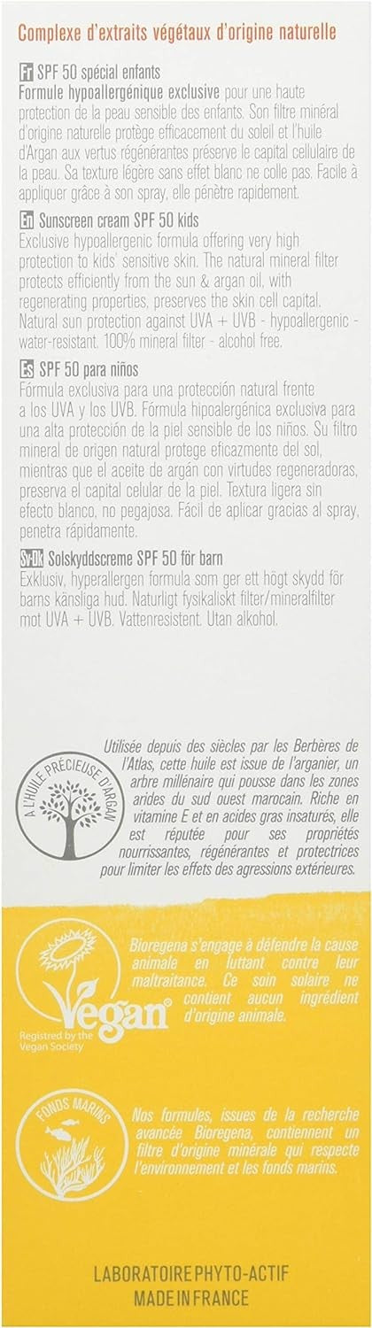 Bioregena Solar Niños Spf50 Bio 90 ml