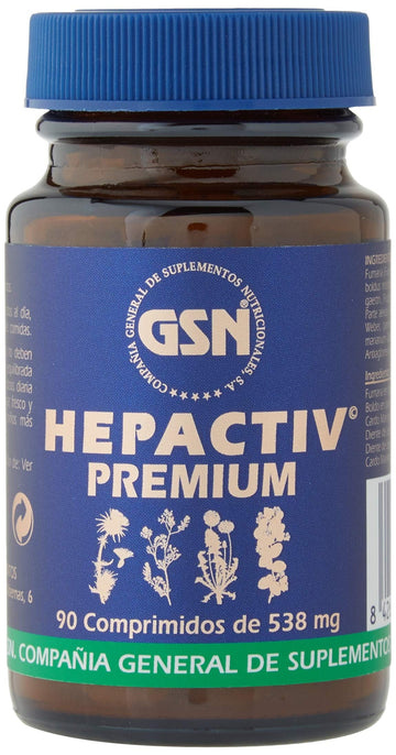 Gsn Hepactiv 400 Mg 90 Comprimidos