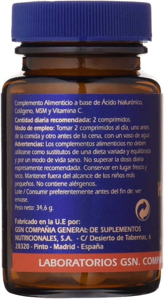 Gsn Ácido Hialurónico 60 Comprimidos