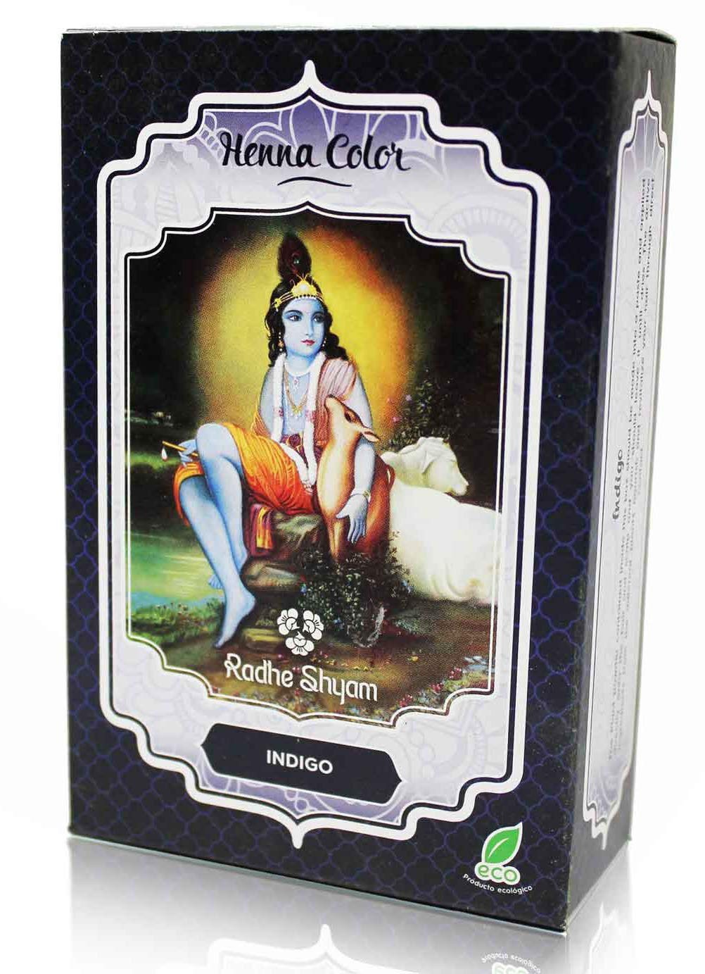 Radhe Shyam Spiritual Sky Henna Indigo Polvo 100 g