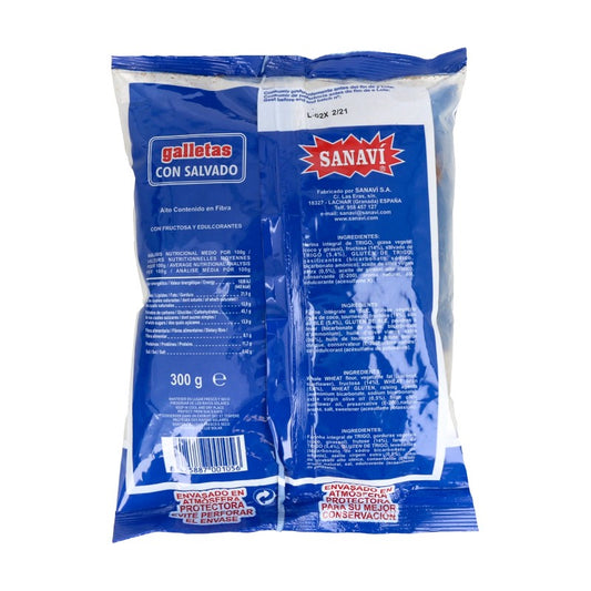 Sanavi Galleta Salvado 300 g