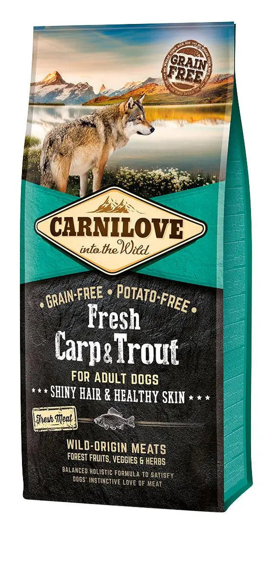 Carnilove Canino Adulto Fresco Carpa & Trucha Alimento Seco 12kg