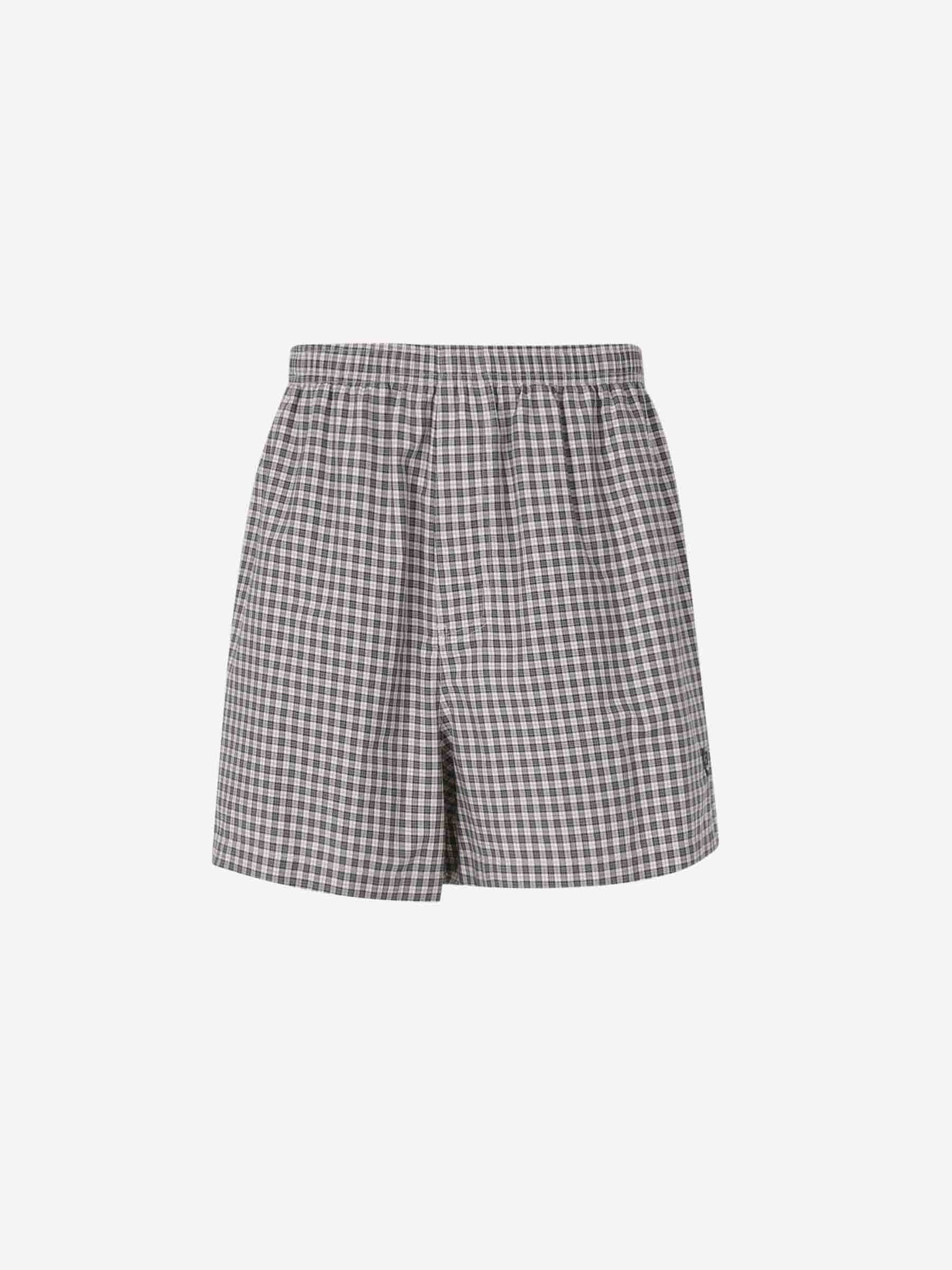 Bermudas Cuadros Algodón