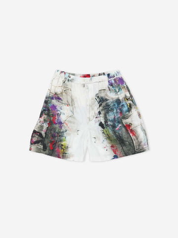 Bermudas Estampadas Fluidas
