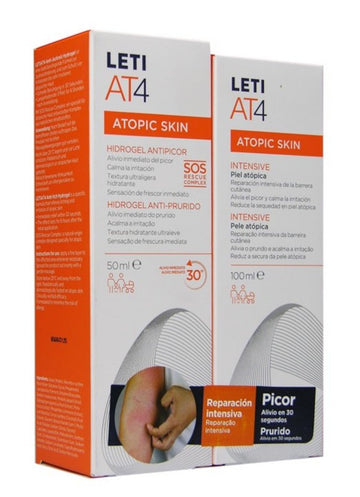 LETI AT4 Pack Intensive Cream 100ml + Hydrogel 50ml