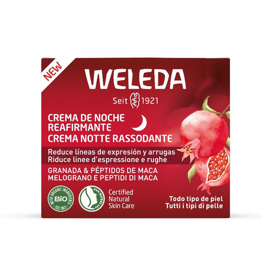 WELEDA Firming Night Cream with Pomegranate and Maca Peptides 40ml