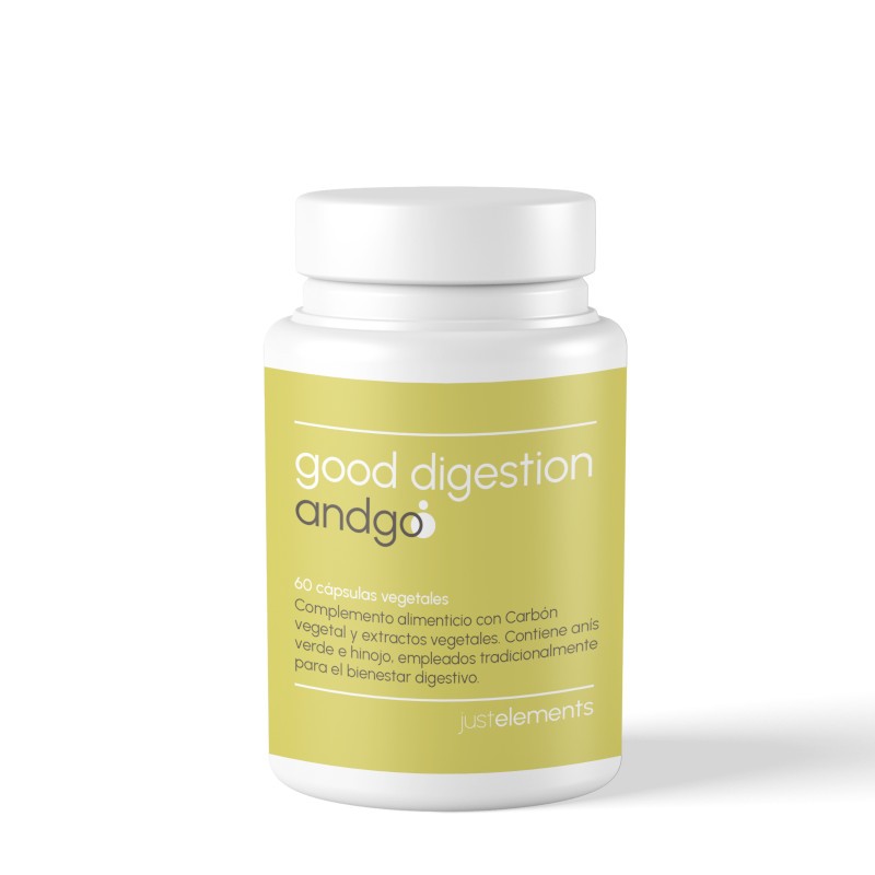 Just Elements AndGo Suplemento Bienestar Digestivo 60 cápsulas