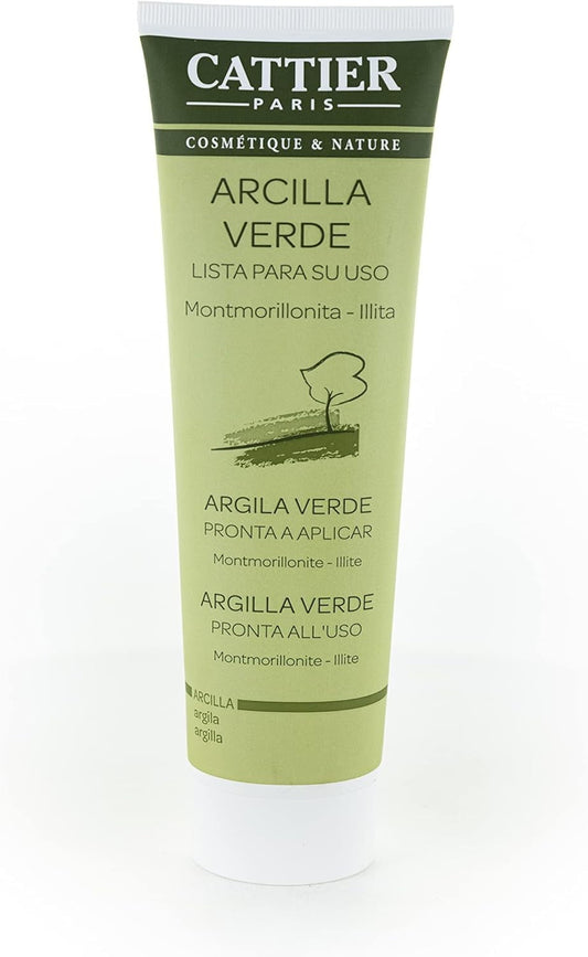 Cattier Arcilla Verde Tubo 400 g