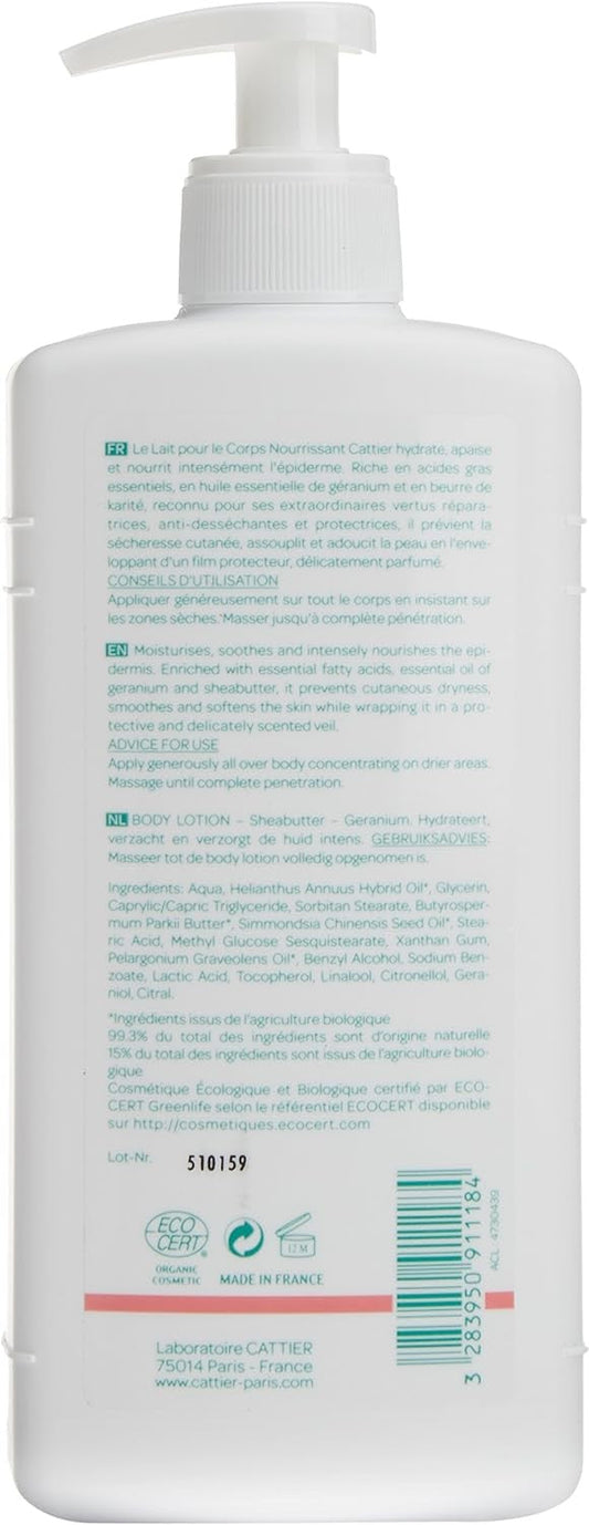 Cattier Leche Corporal Nutritiva 500 ml