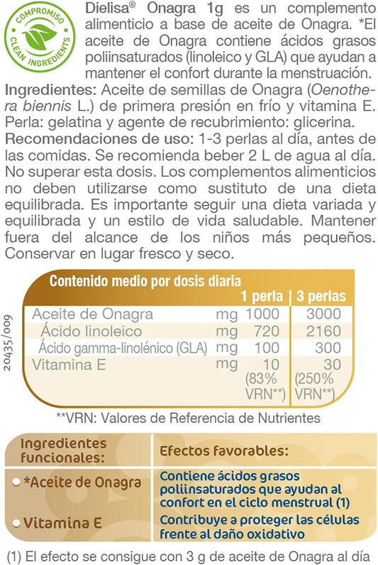 Dietisa Omega 6 - Onagra 1 120 Perlas