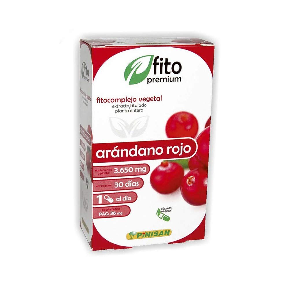 Pinisan Fitopremium Arándano Rojo 30 Cápsulas