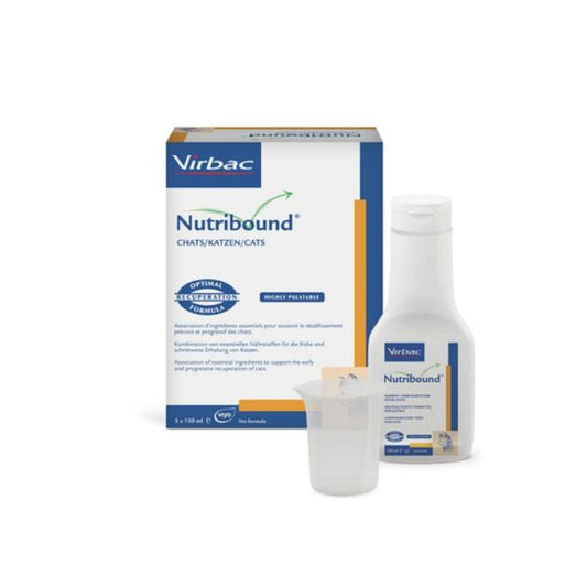 Virbac Nutribound Gatos Suplemento Líquido 3 x 150ml