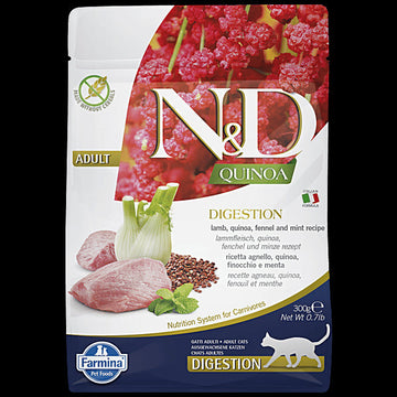 Farmina N&amp;D Quinoa Digestion Lamb Dry Food 300g