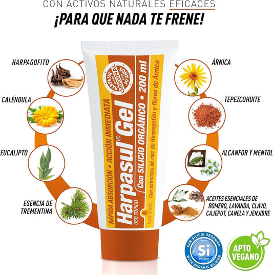 Natysal Harpasul Gel Original Con Silicio 200 ml