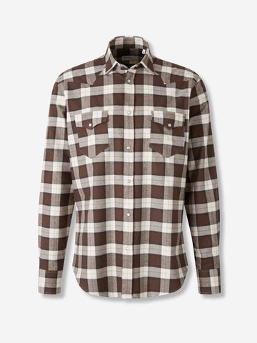 Camisa Cuadros Algodón