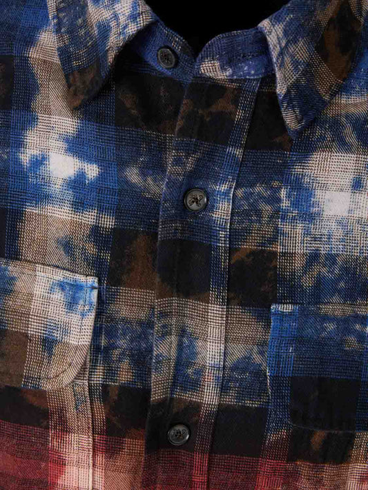 Camisa Cuadros Estampado