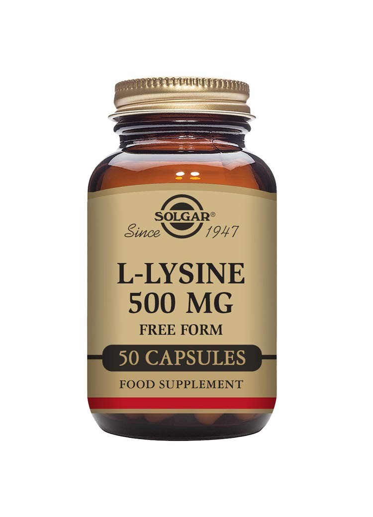 Solgar L-Lisina 500 Mg 50 Vcaps