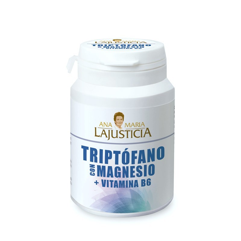 Triptófano + Magnesio + Vit. B6 LAJUSTICIA 60comp