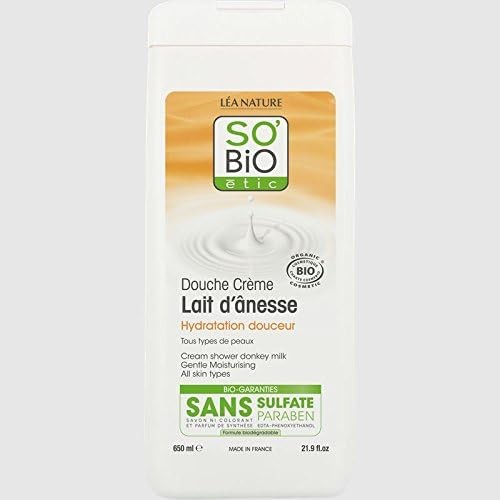 Sobio Gel De Ducha Hidratación Suave Leche De Burra Sobio 650ml