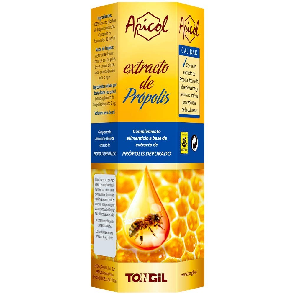 Tongil Apicol Extracto Própolis Sin Alcohol 60 ml