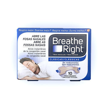 Breathe Right Classic Large Nasal Strips (10 units)